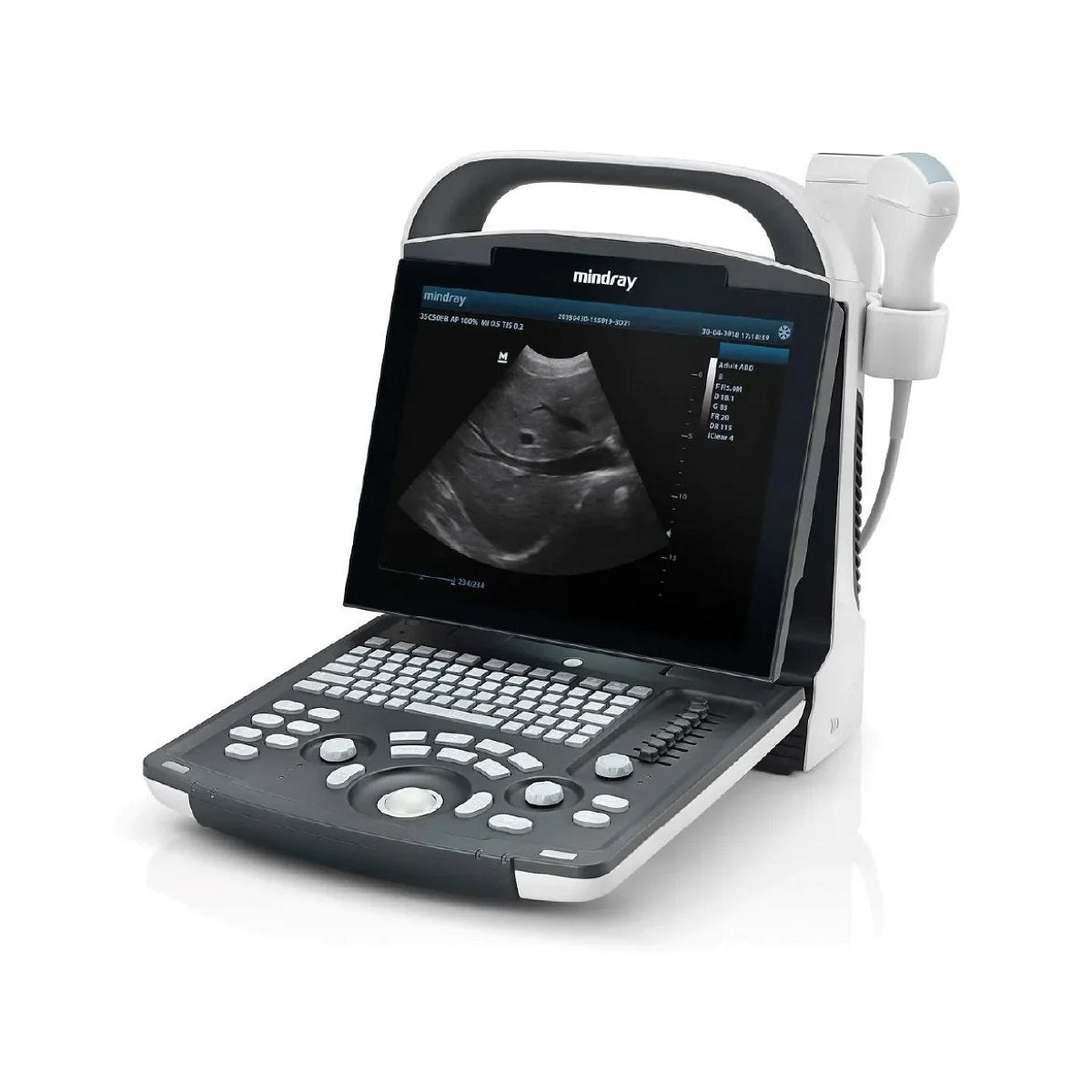 Ultrasonido Portátil para Uso Humano Modelo DP20 con transductores convexo + lineal | Marca Mindray