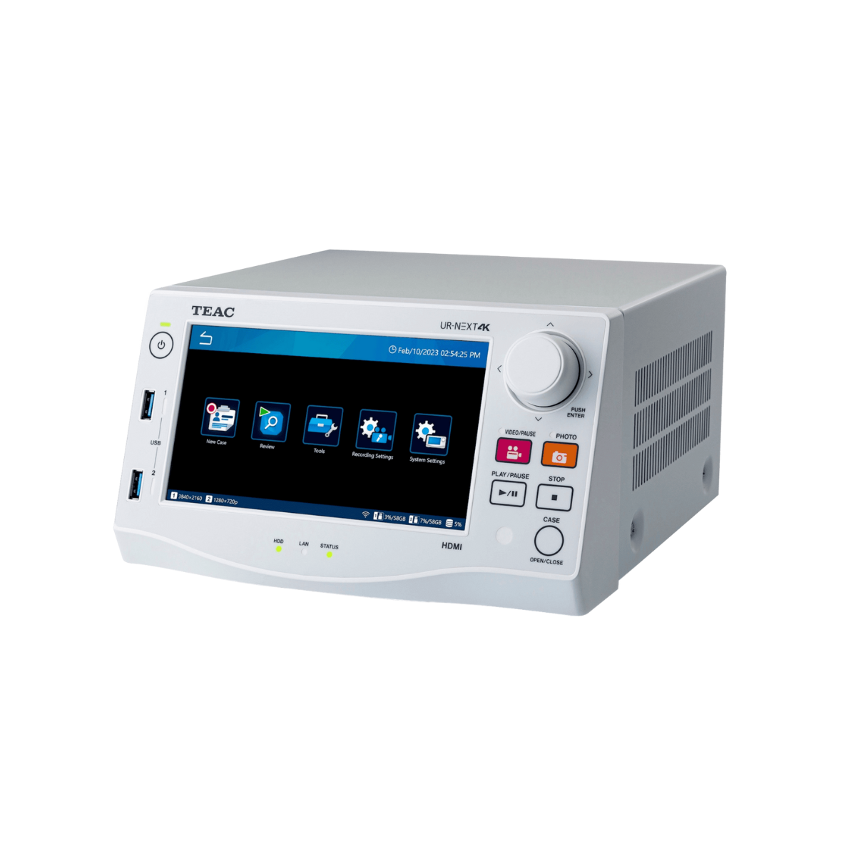 Grabador de Video Digital de Grado Médico 4K modelo UR-NEXT4KH | Marca TEAC