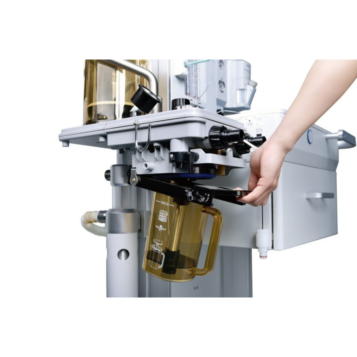 Máquina de Anestesia Veterinaria AX500-V con ventilador VCV/PCV | Marca COMEN