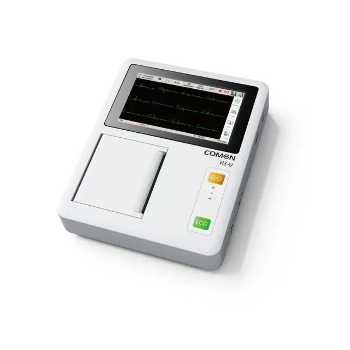 Monitor Veterinario H3‑V – ECG 3 Canales, Pantalla Táctil 6.2″, Batería Interna | Marca COMEN
