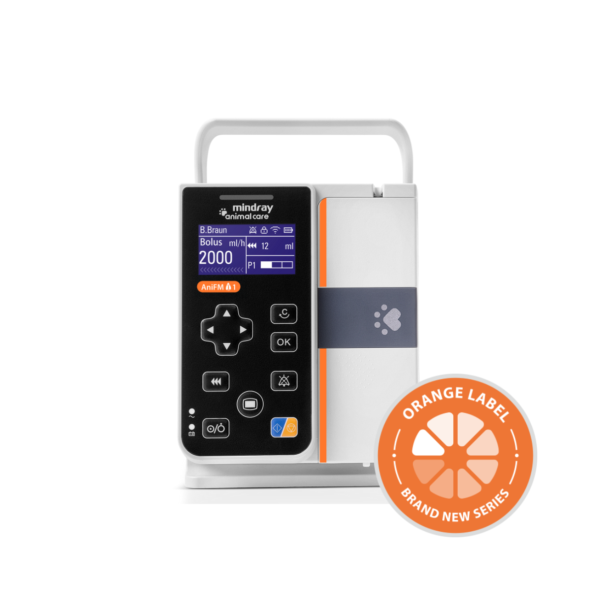 Bomba Volumétrica de Infusión Veterinaria ANIFMI1V Edición Naranja | Marca Mindray Animal Care