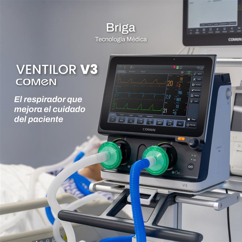 Ventilador Mecánico de Paciente V3 | Marca COMEN