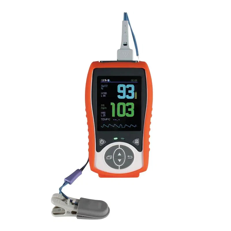 Oxímetro Palm Xignal – 3 parámetros para uso veterinario: SpO₂, PR y temperatura | Marca Xignal