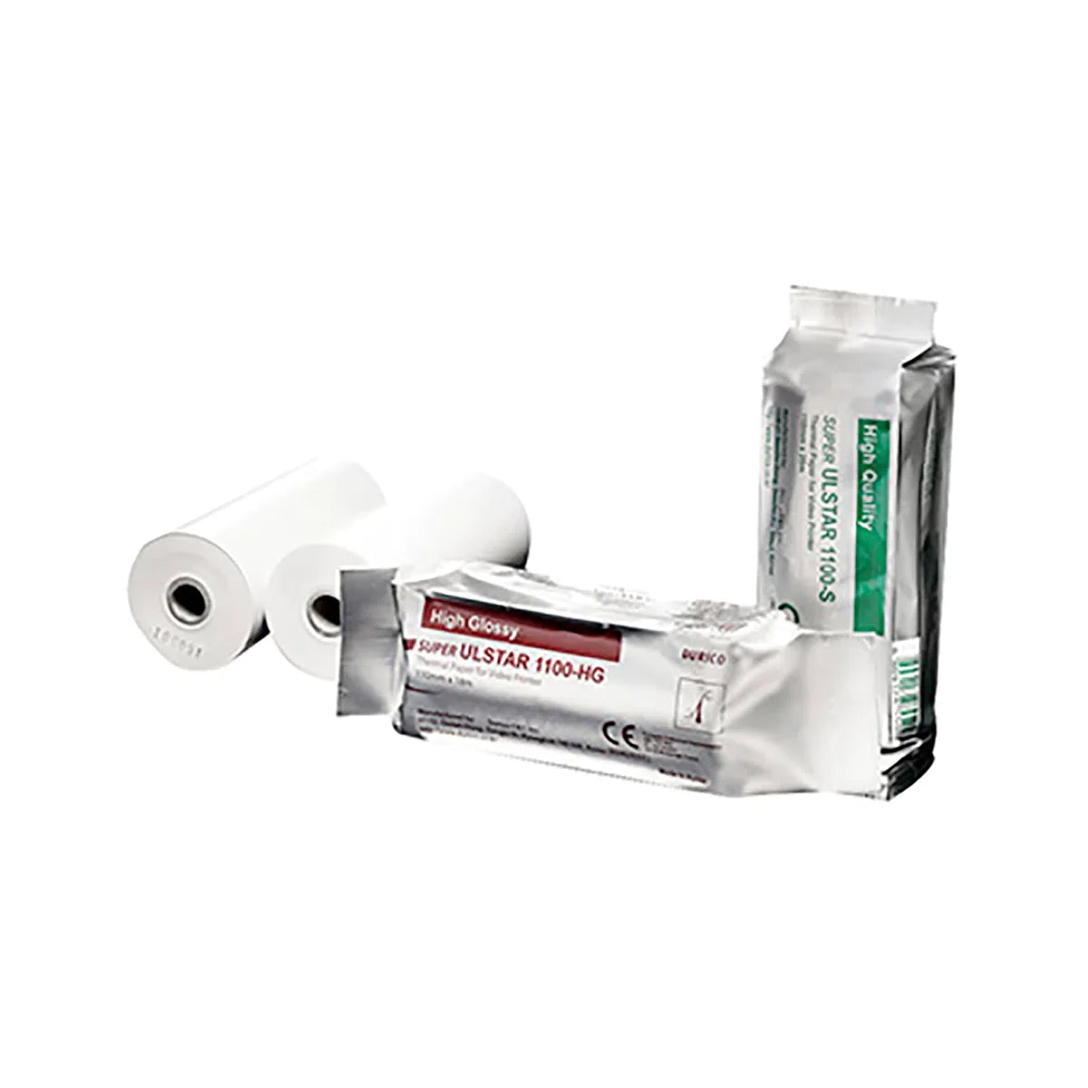 Rollo papel glossy 110×18 m para impresora | Marca Mindray