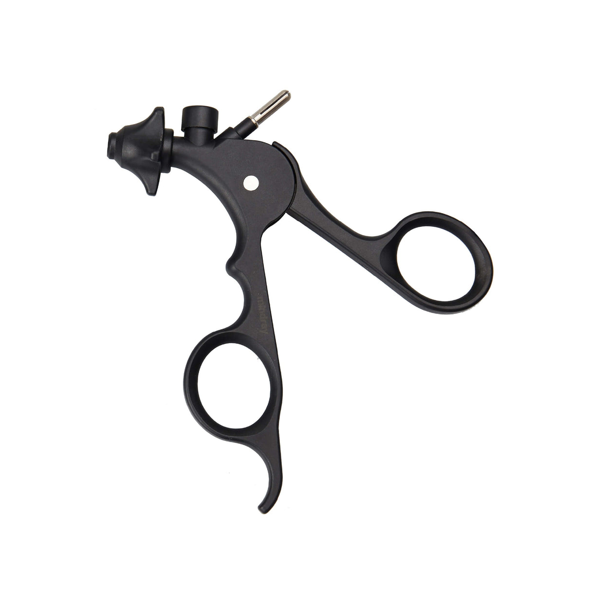 Porta Agujas V‑Handle 5×30 cm – diseño ergonómico curvo | Marca Mindray