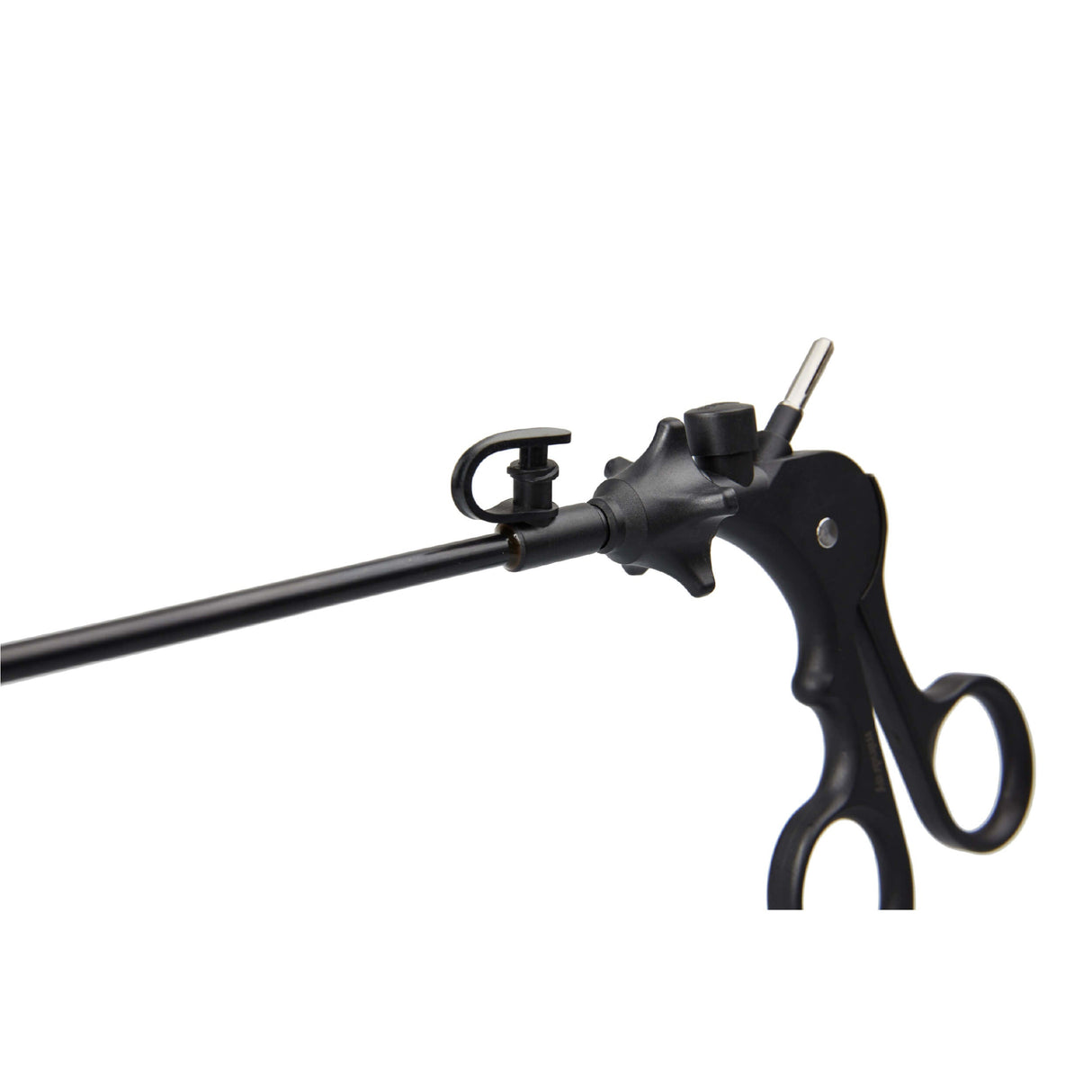 Porta Agujas V‑Handle 5×30 cm – diseño ergonómico curvo | Marca Mindray