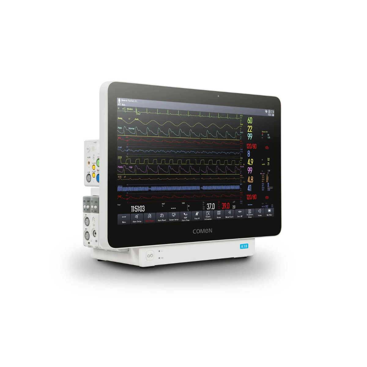 Monitor de Paciente con Pantalla Táctil de 18.5" K18PRO | Marca COMEN