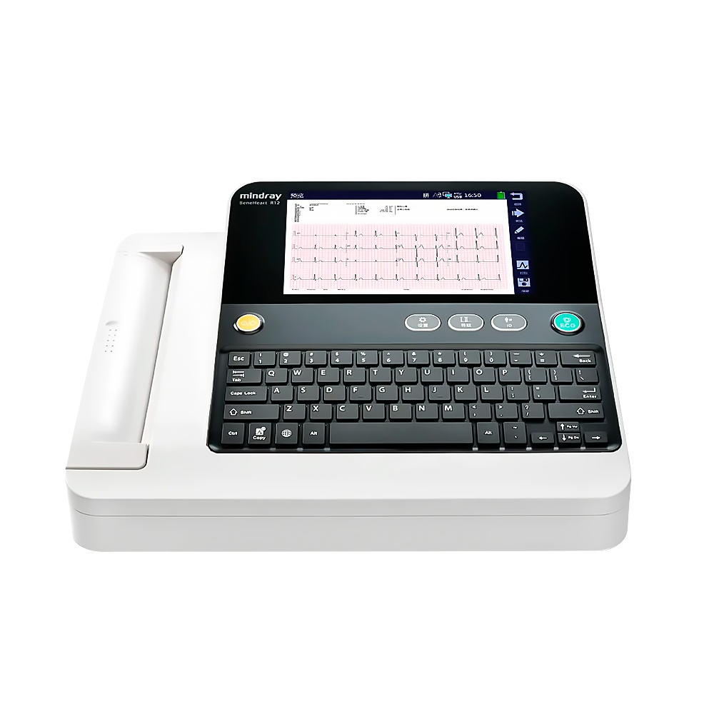 Electrocardiógrafo de 12 Canales con Pantalla 8 Pulgadas BeneHeart R12 ECG Mindray